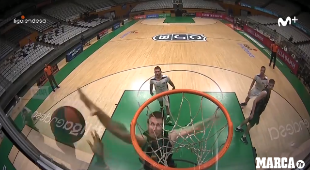 Aniversario Primer año con FBLX de led de la compañía Viseled. Primer Partido de la liga española temporada 2020-21 en el Pabellón Olímpico de Badalona entre el Joventut y el Unicaja.